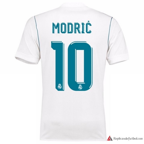 Camiseta Real Madrid Primera equipación Modric 2017-2018